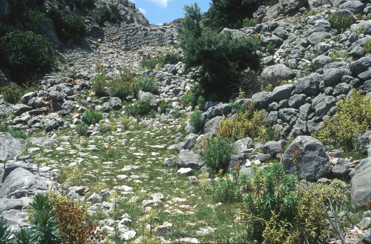 Tarihi Döşeme Yol (Antik Roma Kervan Geçidi)