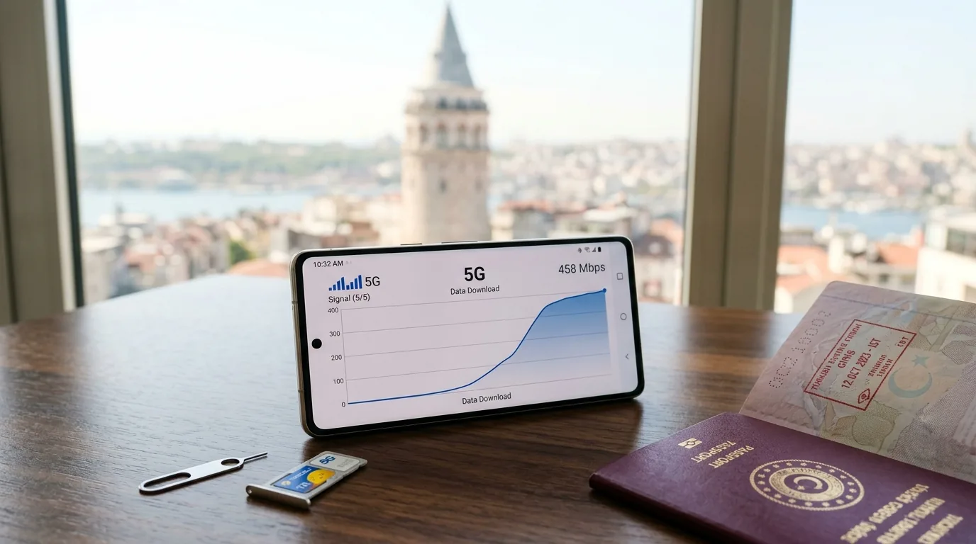 2026 Türkiye Turist eSIM ve Havalimanı SIM Kart Fiyatları Karşılaştırma Rehberi (Airalo, Yesim, Turkcell, Vodafone)