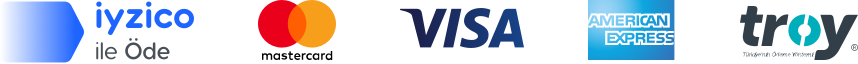 iyzico ile Öde, Mastercard, Visa, American Express, Troy Güvenli Ödeme Yöntemleri
